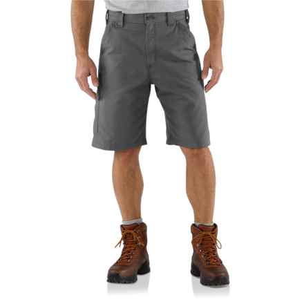 Carhartt B147 Canvas Utility Work Shorts - Loose Fit in Fatigue