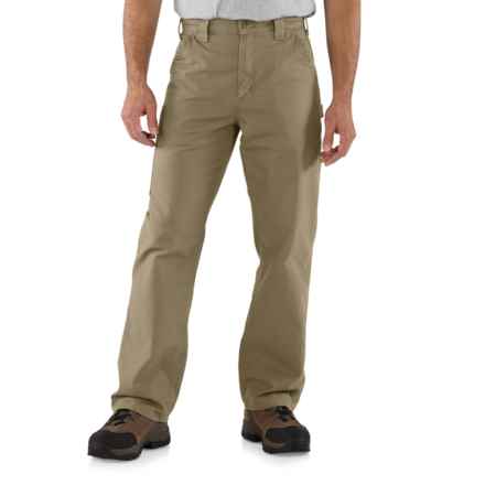 Carhartt B151 Big and Tall Loose Fit Canvas Utility Work Pants - Factory Seconds in Dark Khaki