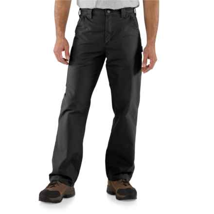 Carhartt B151 Loose Fit Canvas Utility Work Pants - Factory Seconds in Black