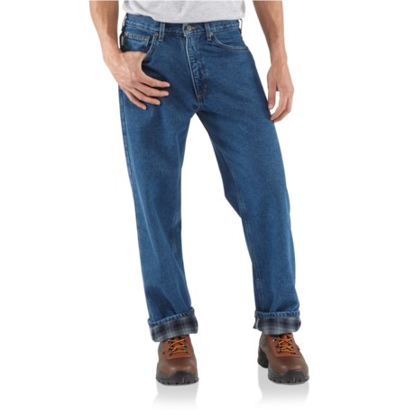 mens big and tall fleece lined jeans