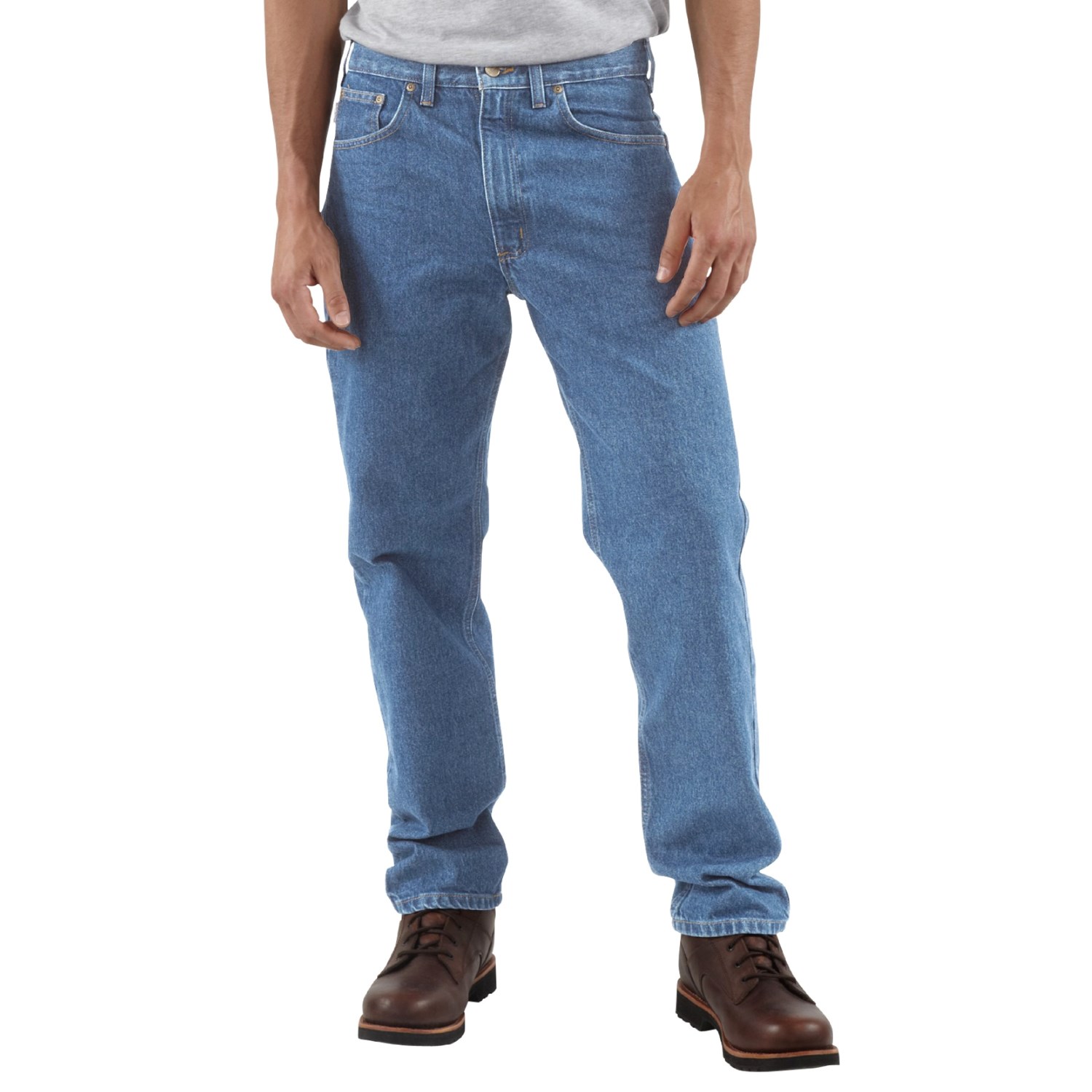 Carhartt B18 Traditional Fit Work Jeans (For Men)