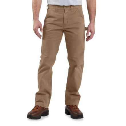 Carhartt B324 Big and Tall Washed Twill Dungarees - Relaxed Fit, Factory Seconds in Dark Khaki