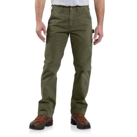 Carhartt B324 Relaxed Fit Twill Utility Work Pants - Factory Seconds in Army Green