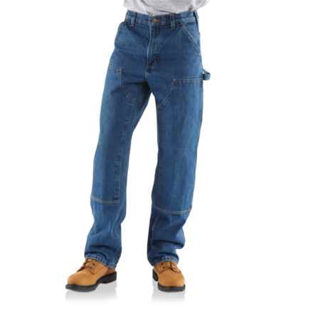 Carhartt B73 Loose Fit Heavyweight Double-Front Logger Jeans - Factory Seconds in Darkstone