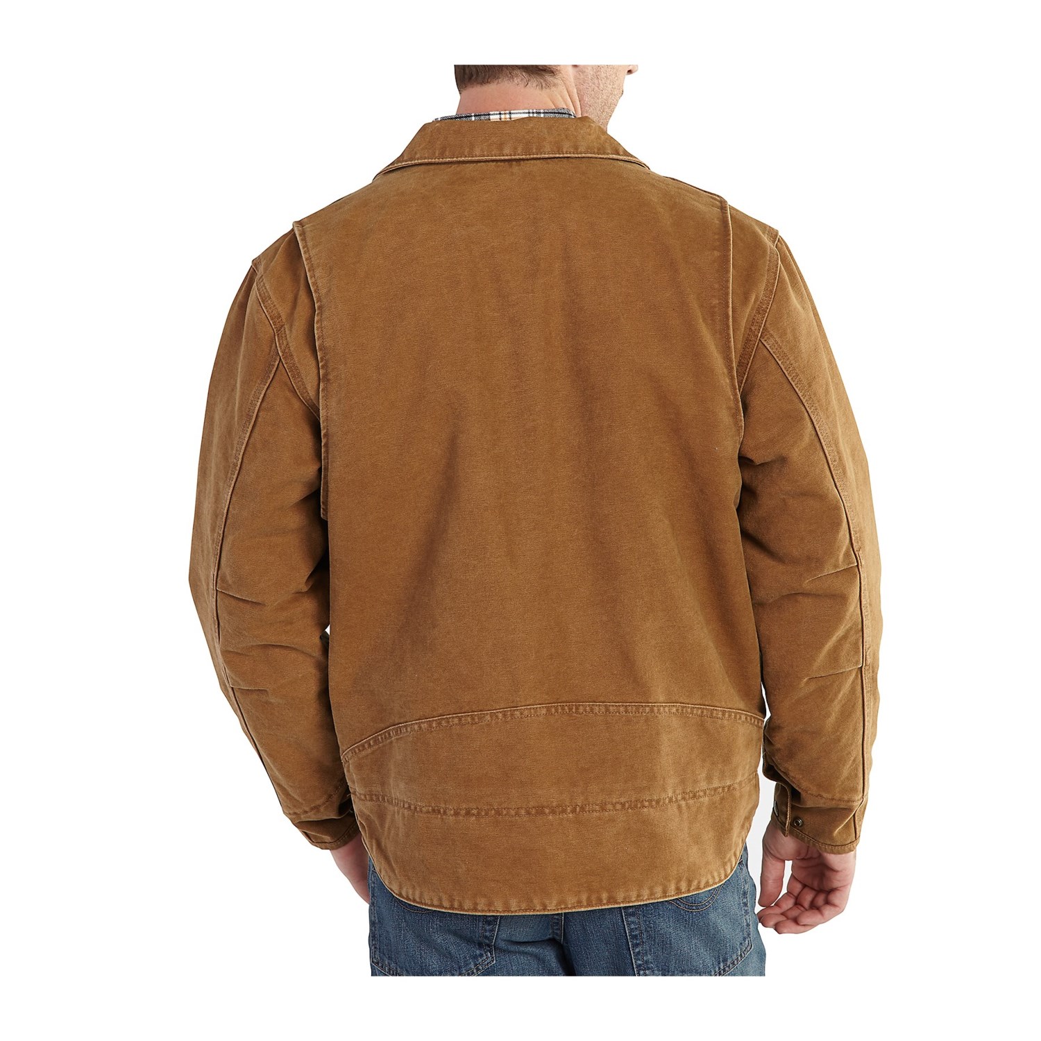 Carhartt Berwick Sandstone Duck Jacket (For Big and Tall Men)