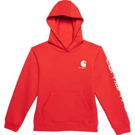 Carhartt Big Boys CA6480 Casual Hoodie in Molten Lava