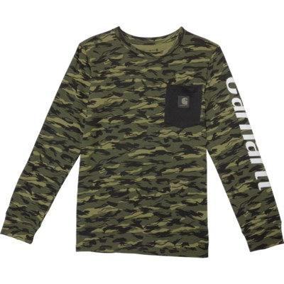 Carhartt Big Boys CA6598 Graphic Shirt - Long Sleeve