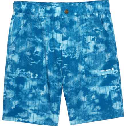 Carhartt Big Boys CH8325 Rugged Flex® LWD Shorts in Lagoon