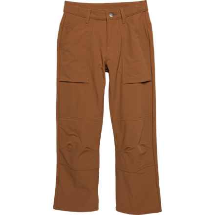 Carhartt Big Boys CK8437 Rugged Flex® Utility Pants in Carhartt Brown