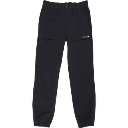 Carhartt Big Boys CK8443 Rugged Flex® Loose Fit Utility Joggers in Caviar Black