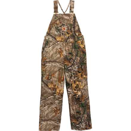 Carhartt Big Boys CM8648 Camo Bib Overall - Insulated in Xtra Camo