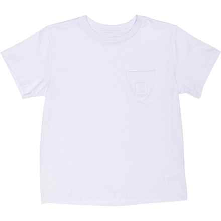 Carhartt Big Girls CA7109 Tonal Patch Pocket T-Shirt - Short Sleeve in Pastel Pur