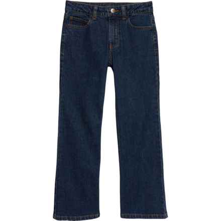 Carhartt Big Girls CK9420 Rugged Flex® Relaxed Fit Denim Jeans - Bootcut in Navy N159