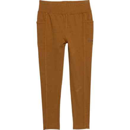 Carhartt Big Girls CK9466 Fitted Utility Leggings in Brown