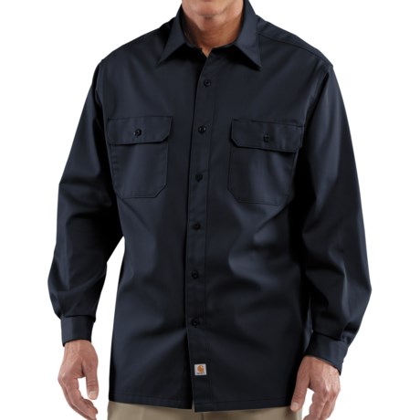 Carhartt Button-Up Twill Work Shirt (For Men)