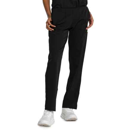 Carhartt C52106 Force Modern Fit Twill Straight Leg Scrub Pants in Black