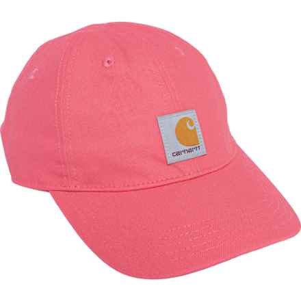 Carhartt CB8900 Canvas Baseball Cap (For Boys) in Pink Lemonade