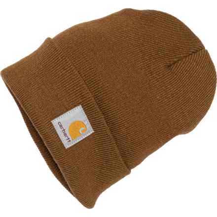 Carhartt CB8905 Acrylic Watch Hat (For Big Boys) in Carhartt Brown