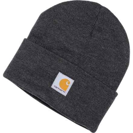 Carhartt CB8905 Acrylic Watch Hat (For Kids) in Charcoal Grey Heather