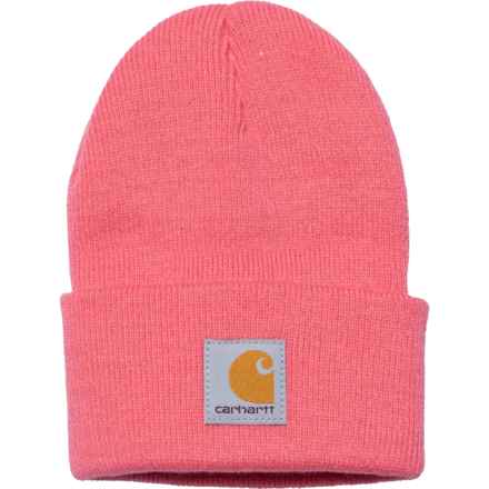 Carhartt CB8905 Acrylic Watch Hat (For Toddlers) in Pink Lemonade