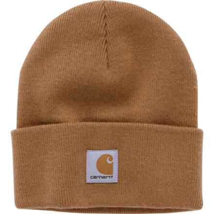 Carhartt CB899 Acrylic Watch Hat (For Boys) in Carhartt Brown