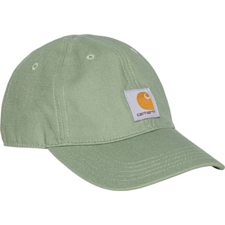 Carhartt CB8993 Canvas Baseball Cap (For Little Boys and Girls) in Med Green