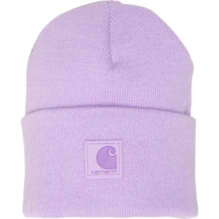 Carhartt CB8995 Acrylic Watch Hat (For Girls) in Petal