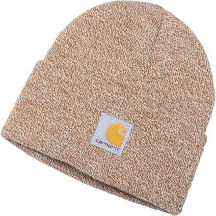 Carhartt CB8998 Marled Watch Hat (For Kids) in Tan