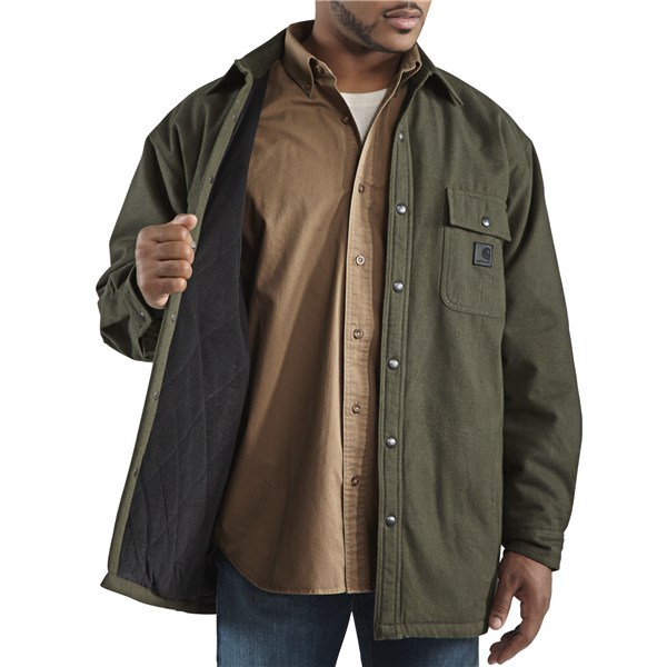 Carhartt Chore Flannel Shirt Jacket (For Men) 5734X
