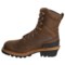 623VU_4 Carhartt CML8169 8” Logger Boots - Waterproof, Insulated, Leather (For Men)