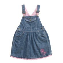Carhartt Cotton Chambray Jumper (For Toddler Girls) in Chambray - Closeouts