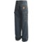 7879D_2 Carhartt Denim Dungaree Jeans - Flannel Lined (For Boys)