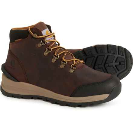 Carhartt FH5050 Gilmore 5” Work Hiking Boots - Waterproof, Leather (For Men) in Dark Brown