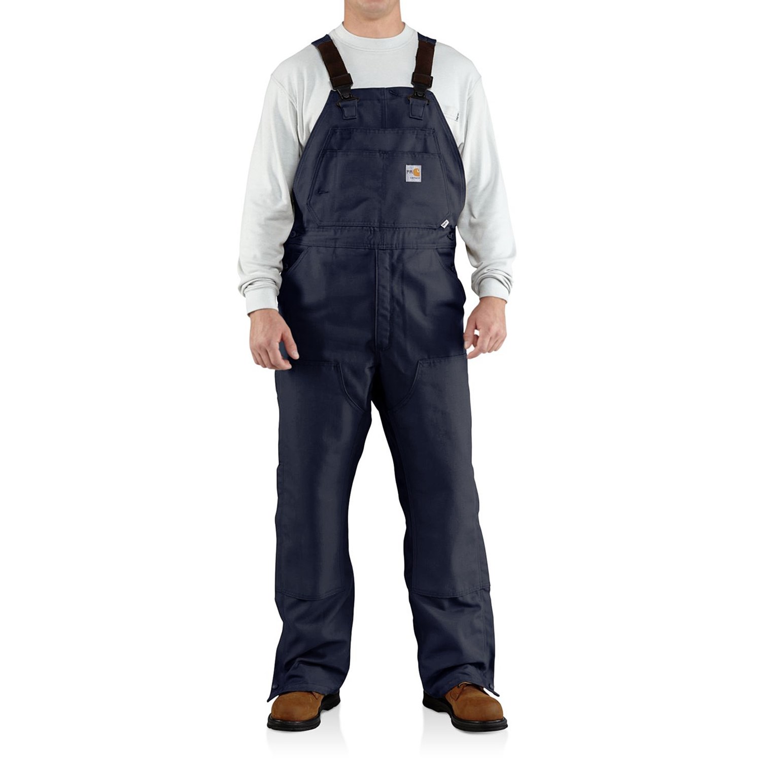 Carhartt Flame-Resistant Canvas Bib Overalls (For Men)