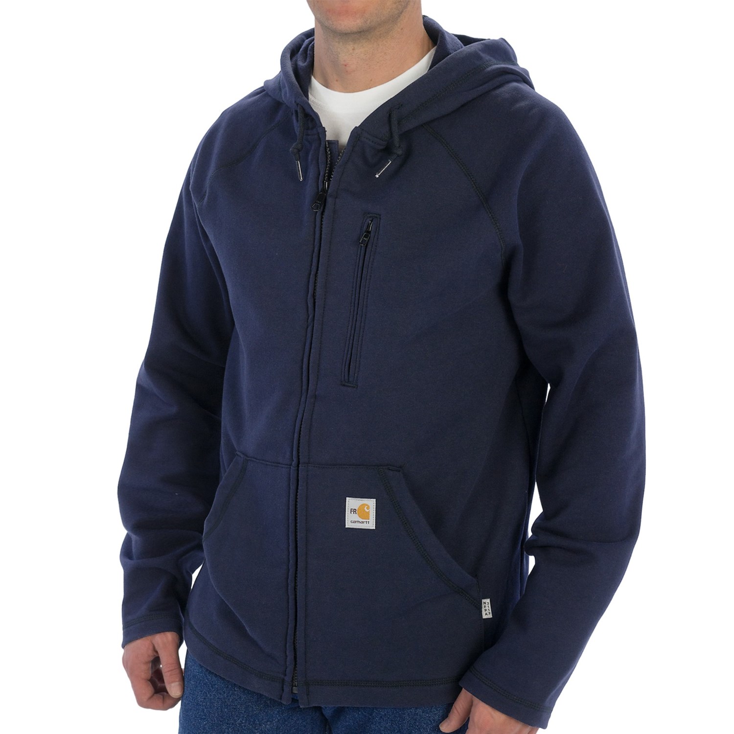 Carhartt Flame-Resistant Force Fleece Hooded Sweatshirt (For Men)