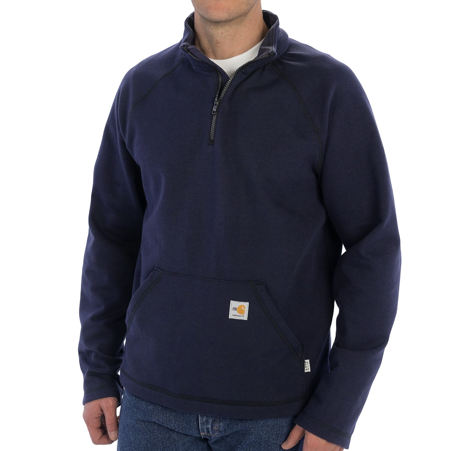 Carhartt Flame-Resistant Force Fleece Jacket (For Big and Tall Men)