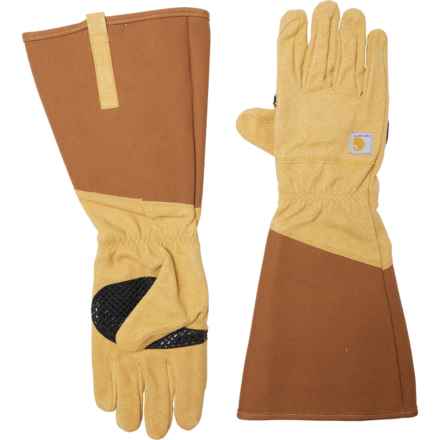 Carhartt GD0826 Extended Gauntlet Gloves in Barley/Brown