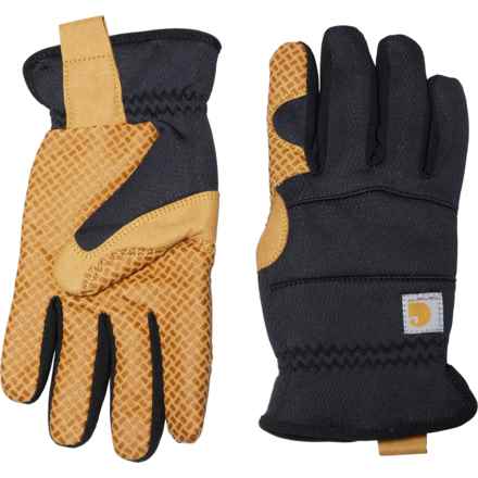 Carhartt GL0829 Thermal-Lined High-Dexterity Grip Gloves in Black/Barley