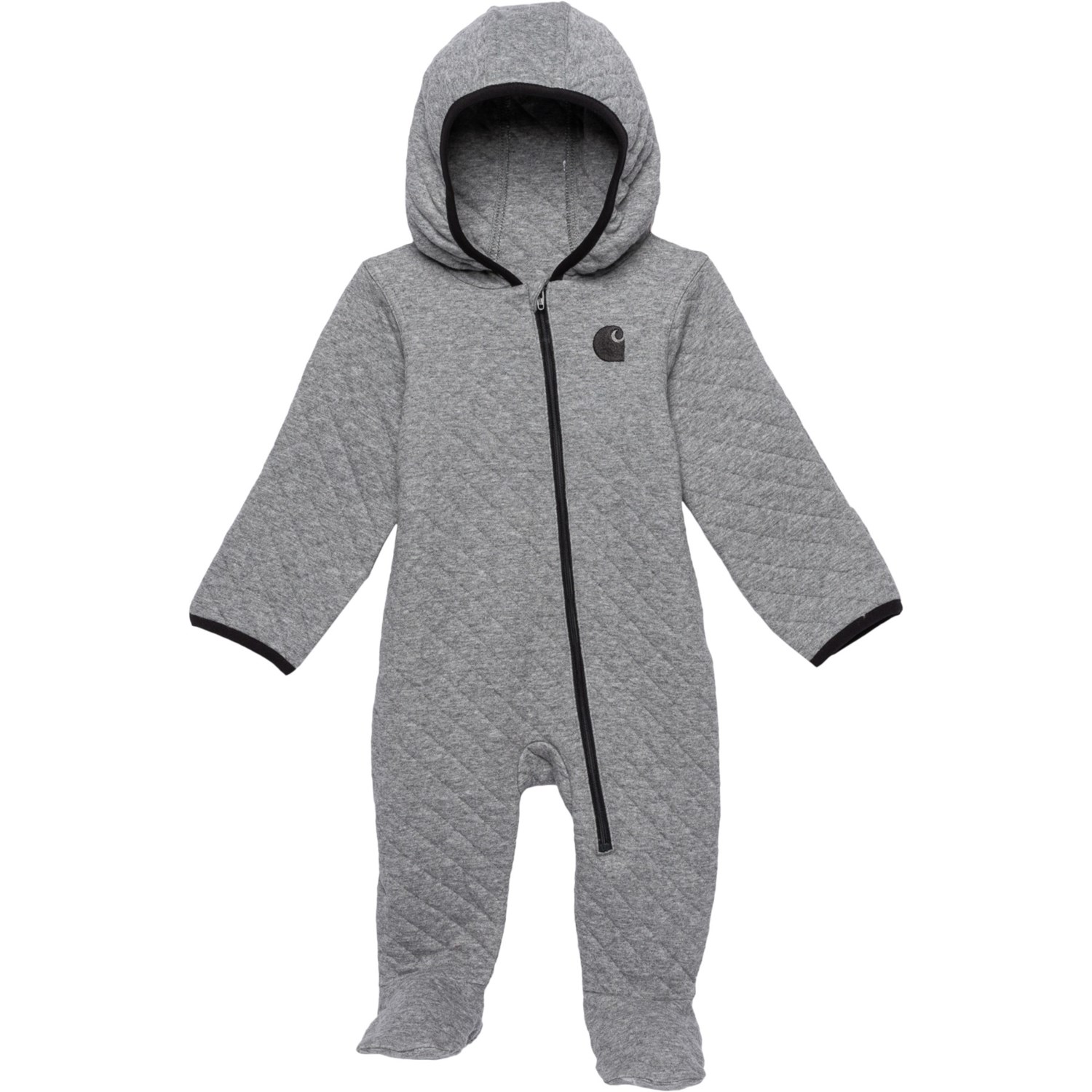 Carhartt Infant Boys CM8727 Footed Quilted Coveralls Long Sleeve