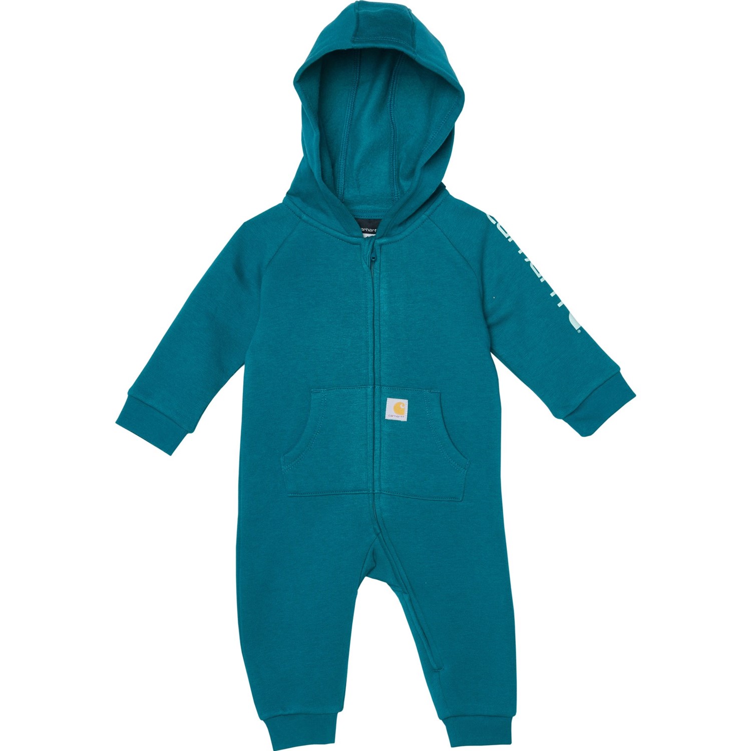 Carhartt Fleece Zip-Front factory Coveralls - NEW - Size 9 Months