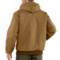 2VAGD_2 Carhartt J140 Big and Tall Firm Duck Active Flannel-Lined Jacket - Insulated, Factory Seconds