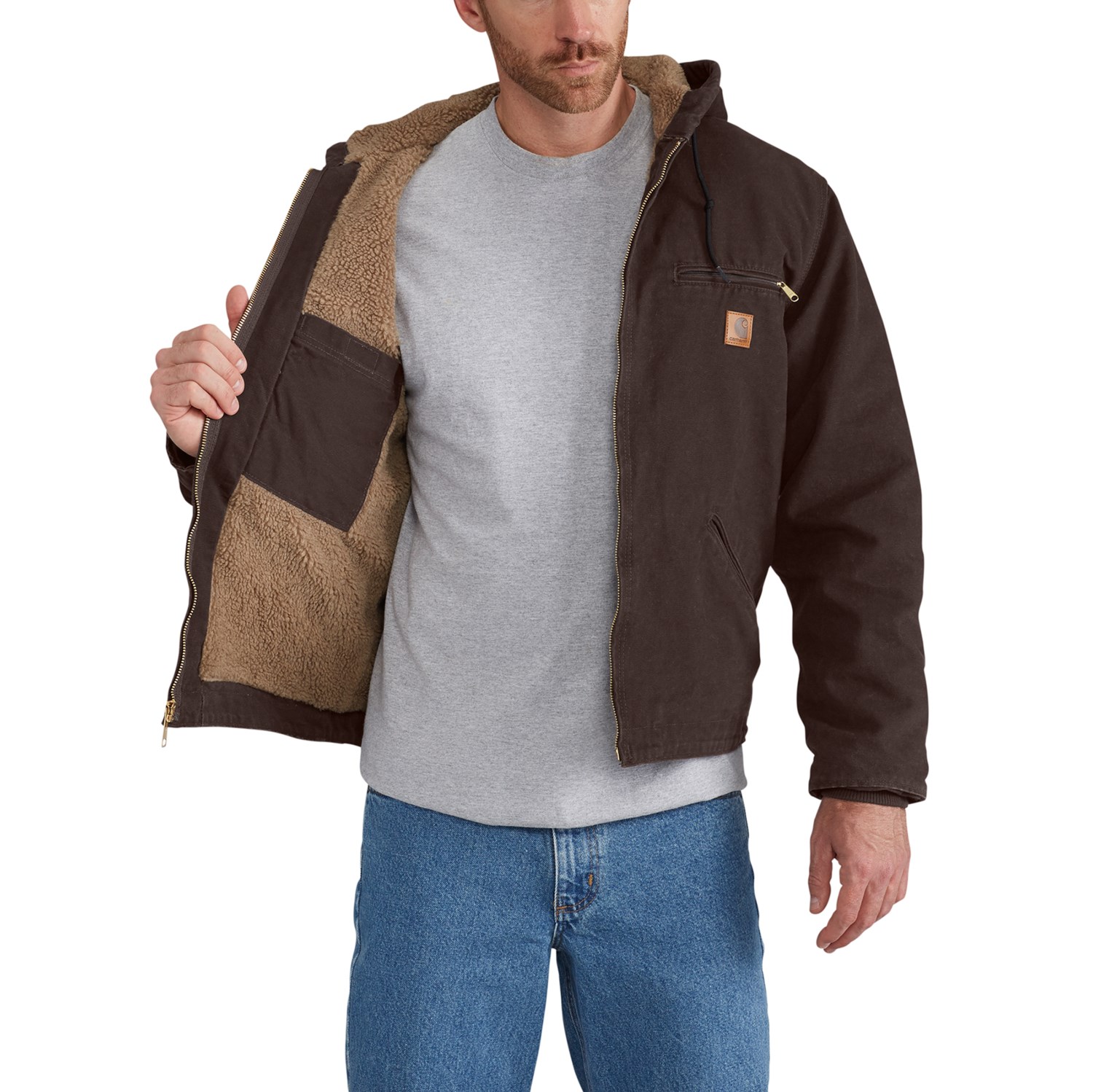 Carhartt J141 Sierra SherpaLined Jacket (For Men)