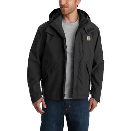 Carhartt J162 Shoreline Loose Fit Jacket - Waterproof in Black