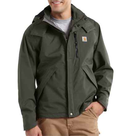 Carhartt J162 Shoreline Loose Fit Jacket - Waterproof in Olive