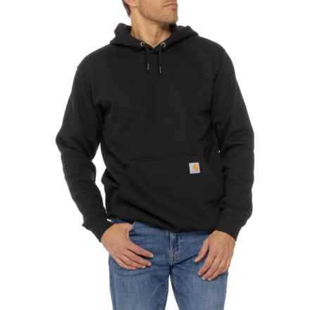 Carhartt K121 Big and Tall Loose Fit Midweight Fleece Hoodie - Factory Seconds in Black