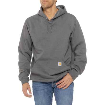 Carhartt K121 Big and Tall Loose Fit Midweight Fleece Hoodie - Factory Seconds in Carbon Heather