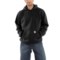 Carhartt K121 Big and Tall Midweight Fleece Hoodie - Factory Seconds in Black