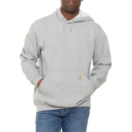 Carhartt K121 Loose Fit Midweight Fleece Hoodie - Factory Seconds in Heather Gray