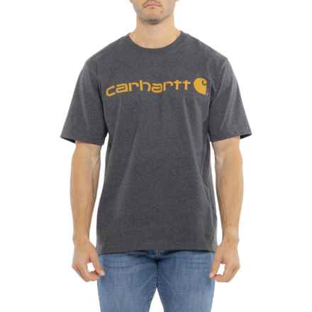 Carhartt K195 Dearborn Loose Fit Heavyweight T-Shirt - Short Sleeve in Carbon Heather