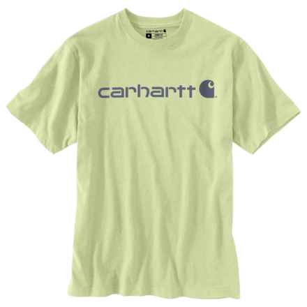 Carhartt Mens K195 Workwear Logo Short Sleeve T-Shirt 